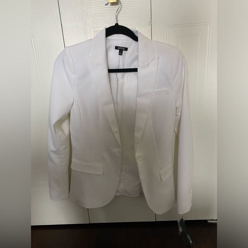 White Blazer with Tags